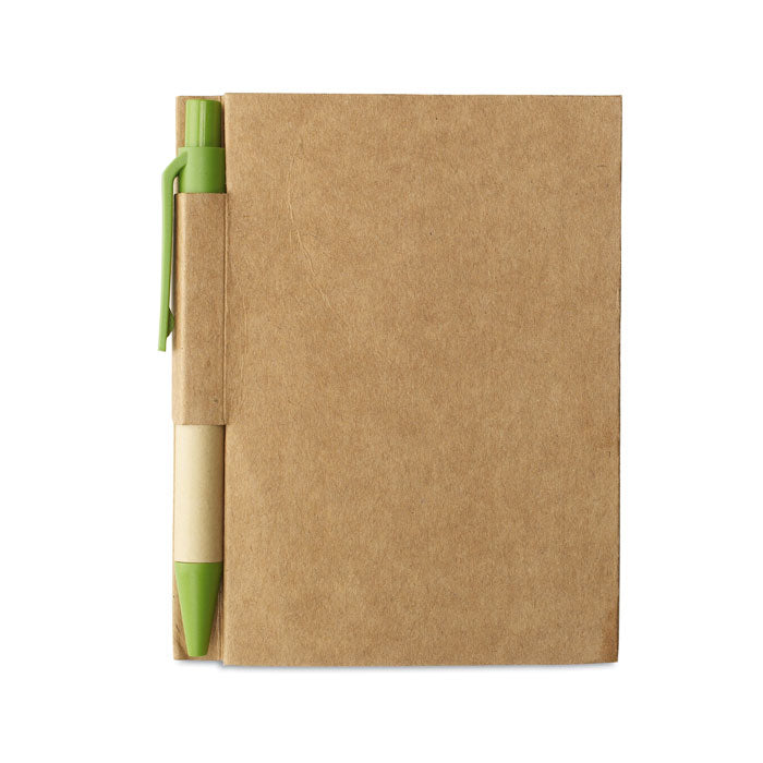 Recyceltes Notizbuch mit Stift | CARTOPAD - MO7626