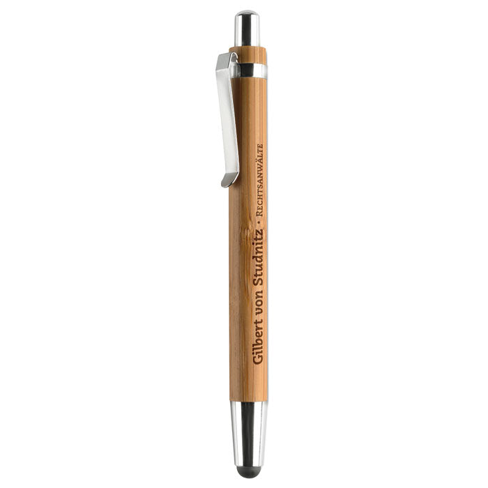 Kugelschreiber aus ABS und Bambus | BYRON - MO8052