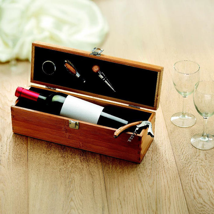 Coffret à Vin en Bambou | TARDOR - MO8293