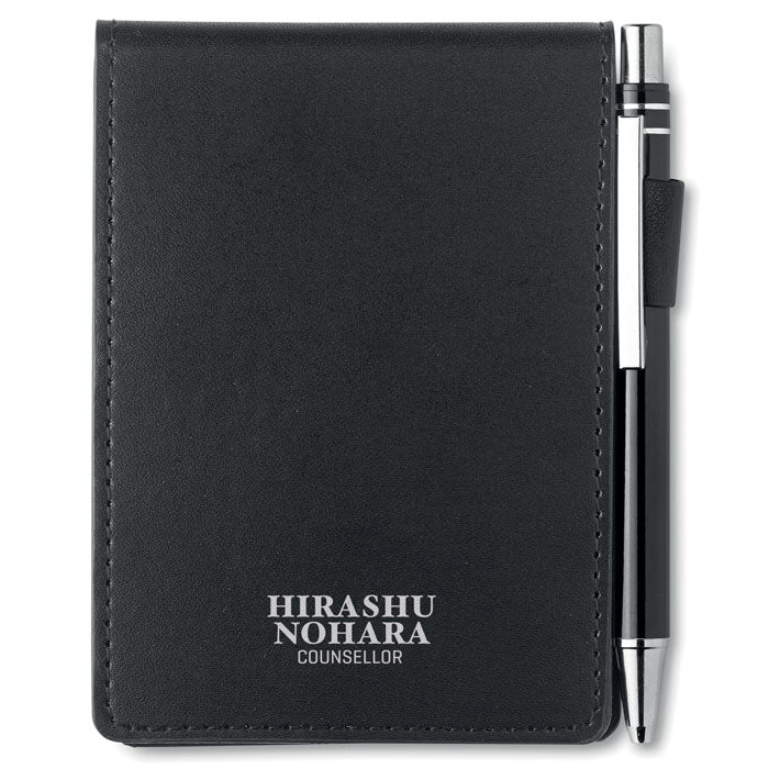 A7 Notepad In Pu Pouch W/pen | CAM - MO8554