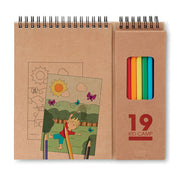 Colouring Set With Notepad | COLOPAD - MO8769
