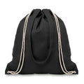 2-in-1-Tasche aus Baumwoll-Canvas mit langen Henkeln und Kordelzug | MOIRA MO9041