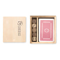 Playing Cards and Dice Set in Wooden Box | LAS VEGAS MO9187