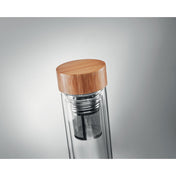 Doppelwandige Glasflasche 400 ml | BATUMI GLASS - MO9420