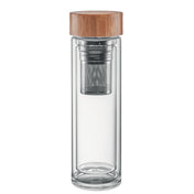 Doppelwandige Glasflasche 400 ml | BATUMI GLASS - MO9420