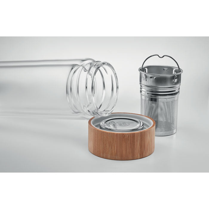 Doppelwandige Glasflasche 400 ml | BATUMI GLASS - MO9420