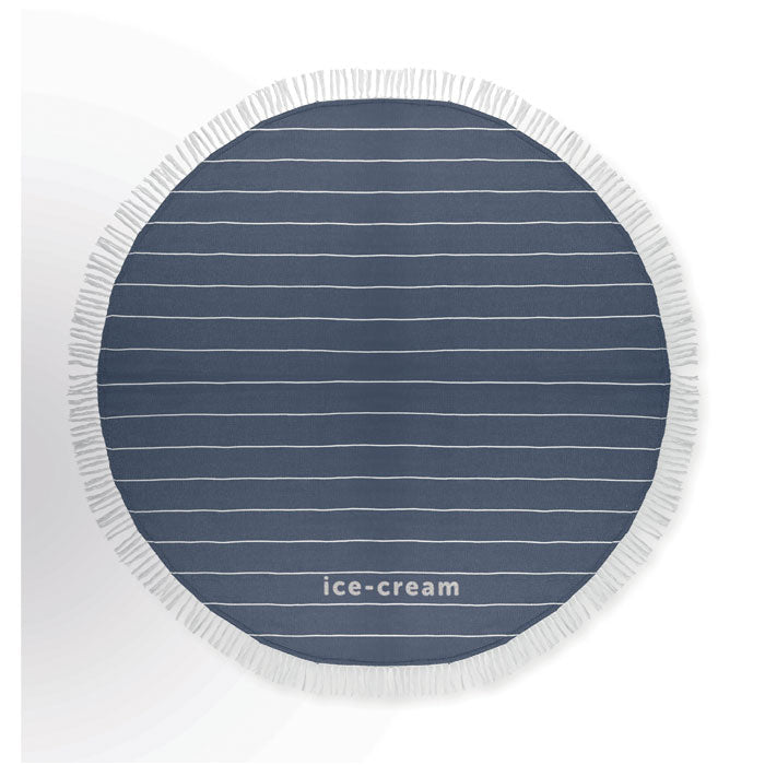 Round Beach Towel Cotton | ROUND MALIBU - MO9512