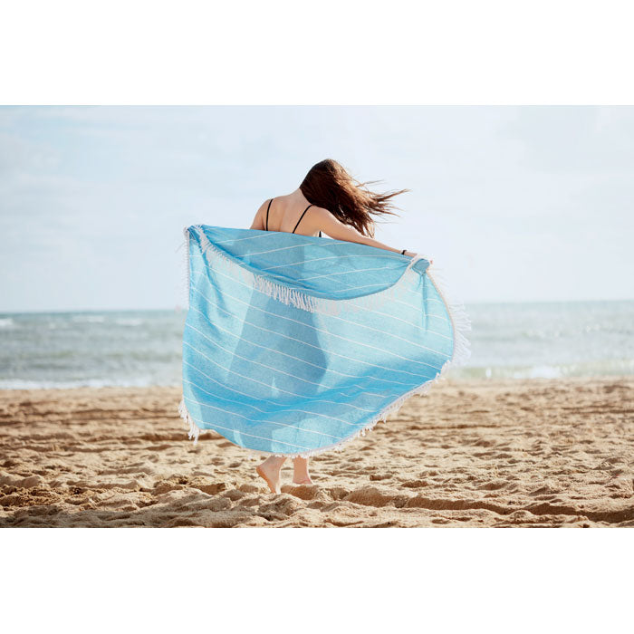 Round Beach Towel Cotton | ROUND MALIBU - MO9512
