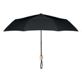 21 inch opvouwbare RPET-paraplu, houten handvat | TRALEE - MO9604
