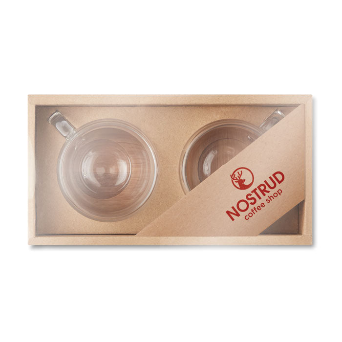 Juego de 2 vasos de espresso de doble pared | BELICE - MO9709