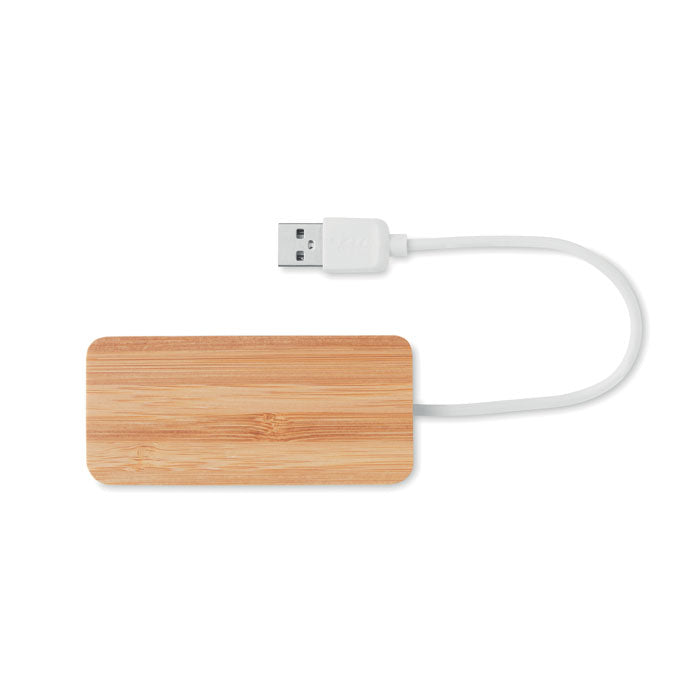 Bamboo USB 3-Port-Hub | VINA - MO9738