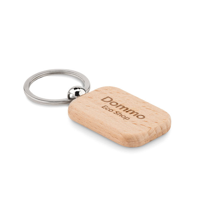 Porte-clés rectangulaire en bois | POTY WOOD - MO9774