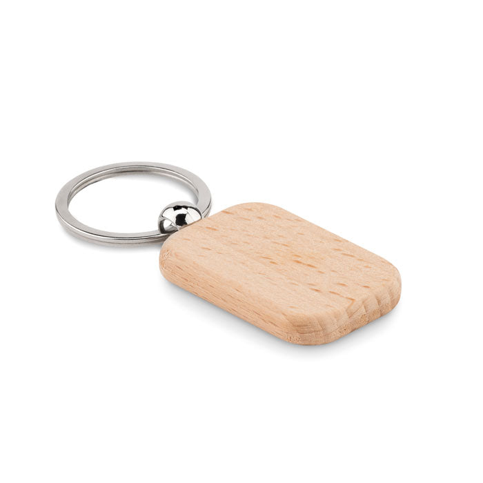 Porte-clés rectangulaire en bois | POTY WOOD - MO9774
