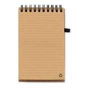 A6 Cork Notepad With Pen | SONORACORK - MO9857