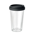Double Wall Tumbler 350ml in High Borosilicate Glass | BIELO TUMBLER MO9927