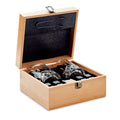 Whiskyglas-Set in Bambus-Geschenkbox | INVERNESS MO9941