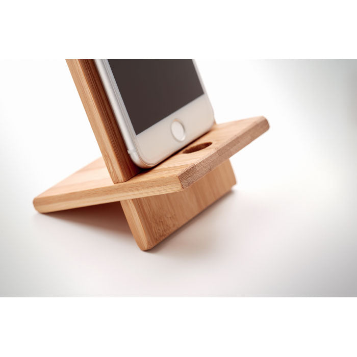 Support/Support de téléphone en bambou | WHIPPY - MO9944