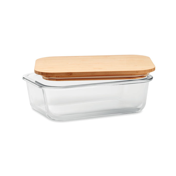 Boîte à Lunch en Verre avec Couvercle en Bambou | TUNDRA LUNCHBOX - MO9962