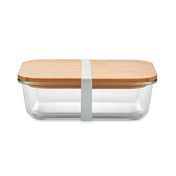 Boîte à Lunch en Verre avec Couvercle en Bambou | TUNDRA LUNCHBOX - MO9962