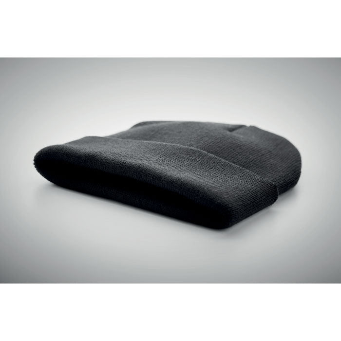 Beanie aus RPET mit Umschlag | POLO RPET - MO9965