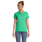 Women’s Organic Cotton Polo Shirt - 170 GSM | SOL'S PLANET WOMEN S03575