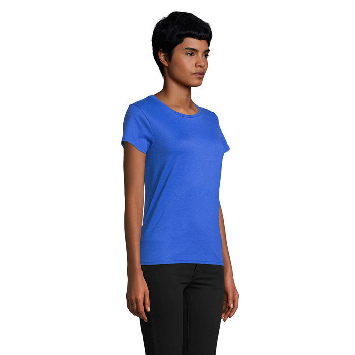 Dames Getailleerd T-shirt van Biologisch Katoen - 175 GSM | SOL'S PIONEER S03579