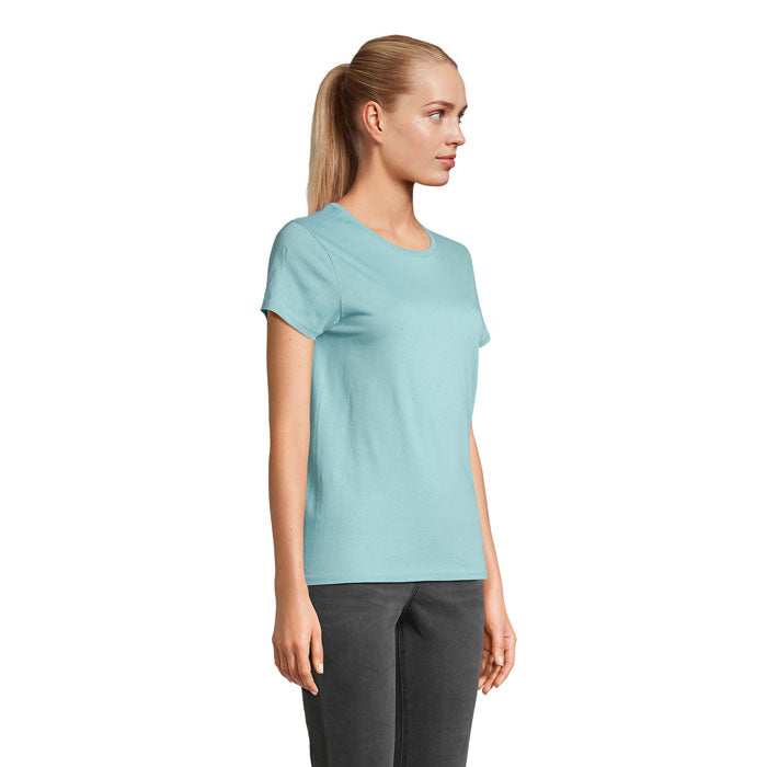 Dames Getailleerd T-shirt van Biologisch Katoen - 150 GSM | SOL'S CRUSADER S03581
