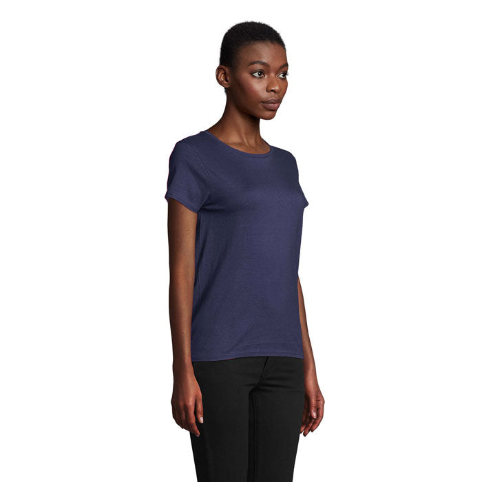 Dames Getailleerd T-shirt van Biologisch Katoen - 150 GSM | SOL'S CRUSADER S03581