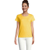 Dames Getailleerd T-shirt van Biologisch Katoen - 150 GSM | SOL'S CRUSADER S03581