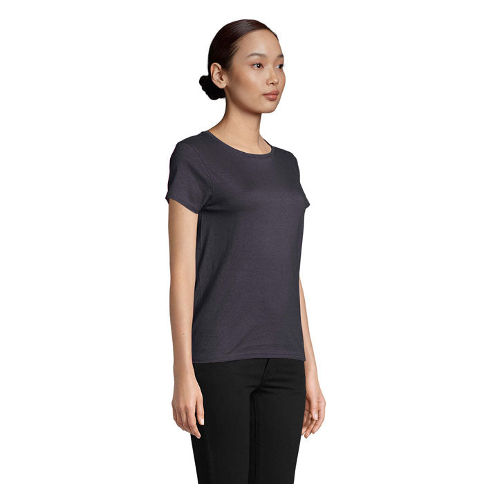 Dames Getailleerd T-shirt van Biologisch Katoen - 150 GSM | SOL'S CRUSADER S03581