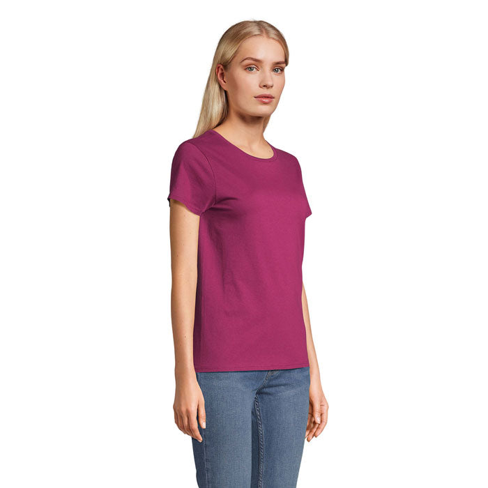Dames Getailleerd T-shirt van Biologisch Katoen - 150 GSM | SOL'S CRUSADER S03581