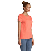 Dames Getailleerd T-shirt van Biologisch Katoen - 150 GSM | SOL'S CRUSADER S03581