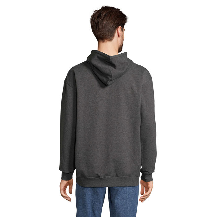 Unisex Kapuzenjacke aus Bio-Baumwolle mit Reißverschluss - 280 g/m² | SOL'S CARTER S03812