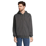 Unisex Kapuzenjacke aus Bio-Baumwolle mit Reißverschluss - 280 g/m² | SOL'S CARTER S03812