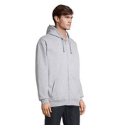 Unisex Kapuzenjacke aus Bio-Baumwolle mit Reißverschluss - 280 g/m² | SOL'S CARTER S03812