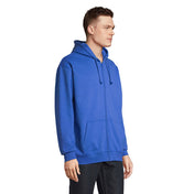 Unisex Kapuzenjacke aus Bio-Baumwolle mit Reißverschluss - 280 g/m² | SOL'S CARTER S03812