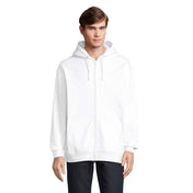 Unisex Kapuzenjacke aus Bio-Baumwolle mit Reißverschluss - 280 g/m² | SOL'S CARTER S03812