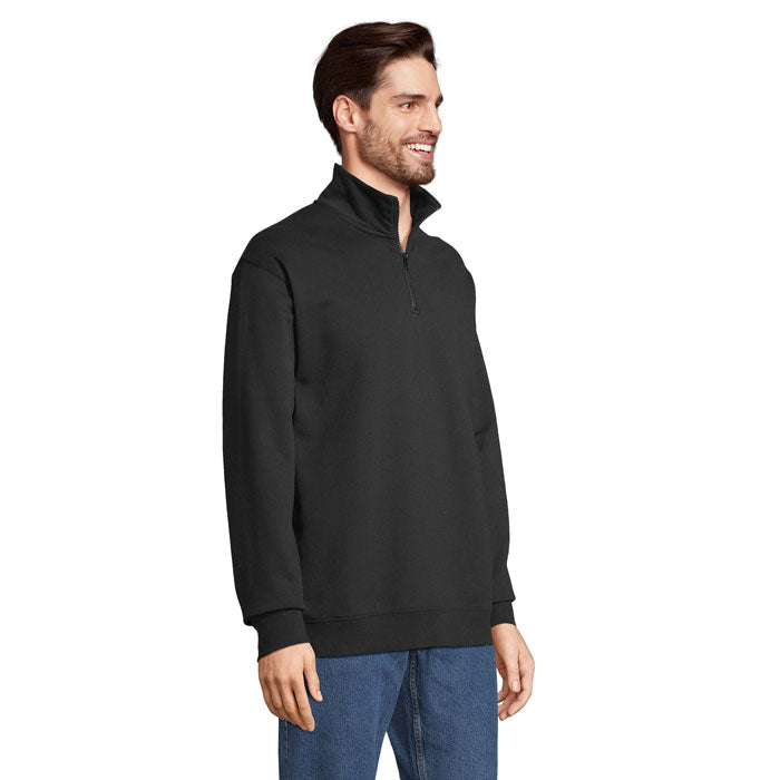 Sudadera Unisex con Cremallera 1/4 - 280 GSM | CONRAD DE SOL'S S04234