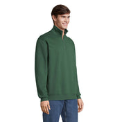 Sudadera Unisex con Cremallera 1/4 - 280 GSM | CONRAD DE SOL'S S04234