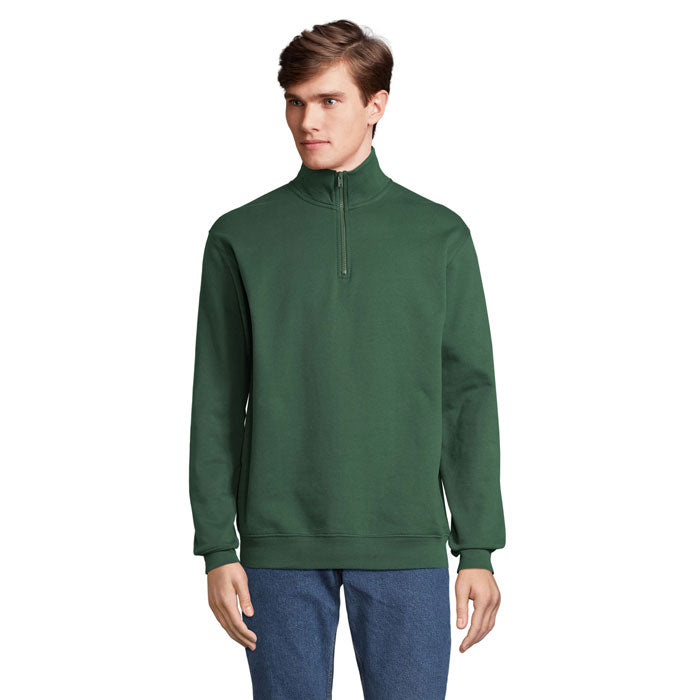 Sudadera Unisex con Cremallera 1/4 - 280 GSM | CONRAD DE SOL'S S04234