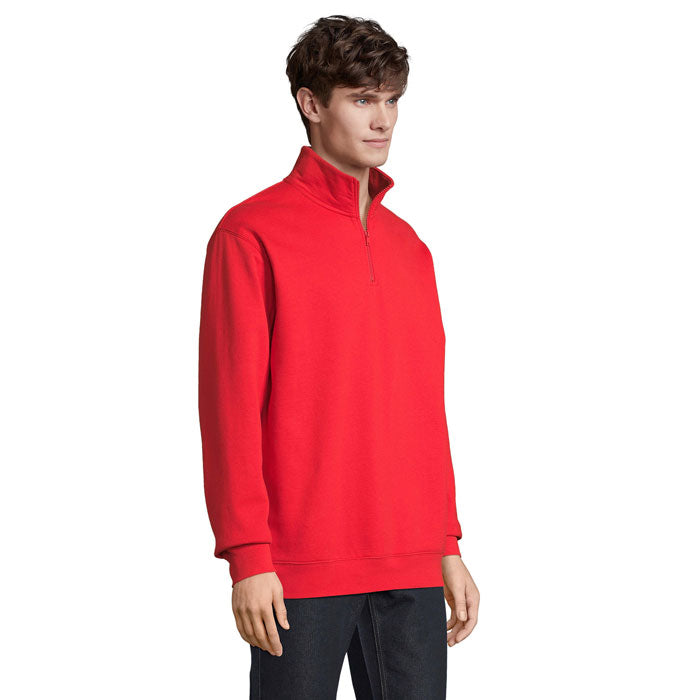 Sudadera Unisex con Cremallera 1/4 - 280 GSM | CONRAD DE SOL'S S04234