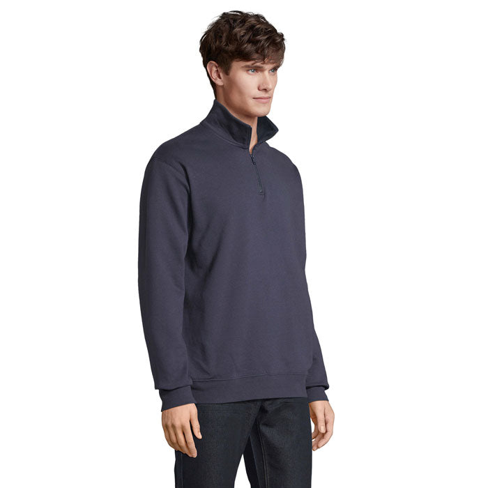 Sudadera Unisex con Cremallera 1/4 - 280 GSM | CONRAD DE SOL'S S04234