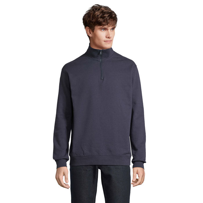 Sudadera Unisex con Cremallera 1/4 - 280 GSM | CONRAD DE SOL'S S04234