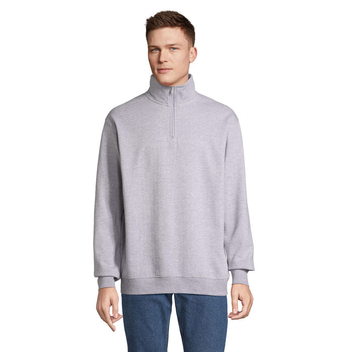 Sudadera Unisex con Cremallera 1/4 - 280 GSM | CONRAD DE SOL'S S04234