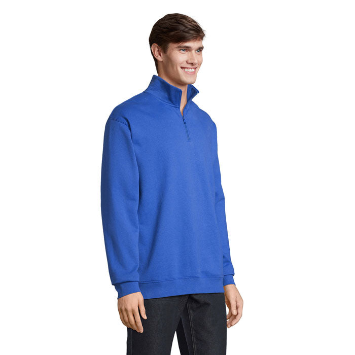 Sudadera Unisex con Cremallera 1/4 - 280 GSM | CONRAD DE SOL'S S04234