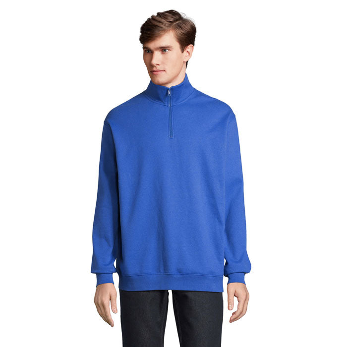 Sudadera Unisex con Cremallera 1/4 - 280 GSM | CONRAD DE SOL'S S04234