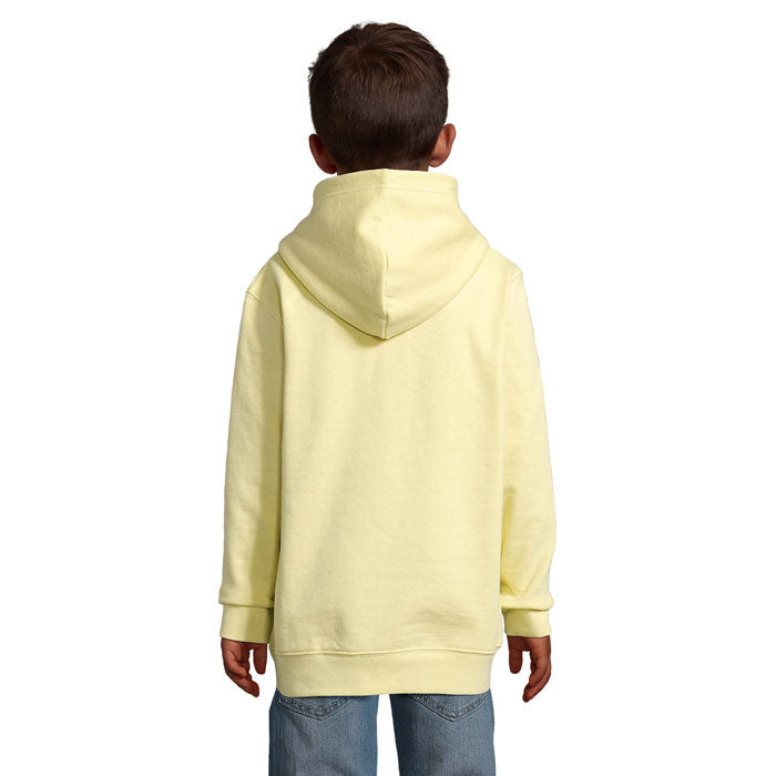 Kids' Organic Cotton Hooded Sweatshirt - 280 GSM | CONDOR KIDS S04238
