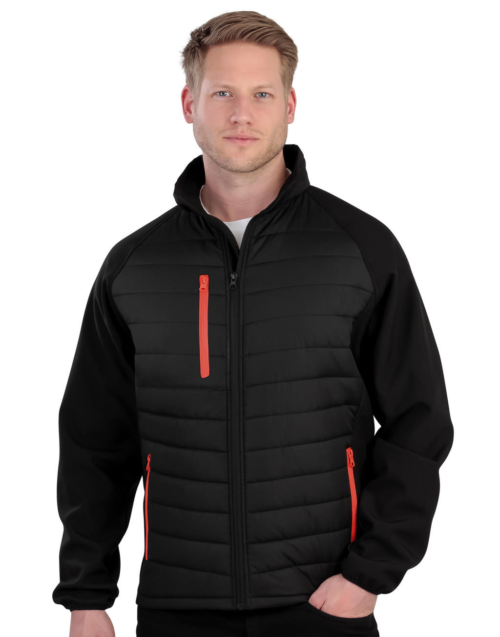 Black Compass Softshell Matelassé - 08433