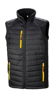 Gilet Softshell Matelassé Noir Compass - 08533