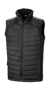 Gilet Softshell Matelassé Noir Compass - 08533